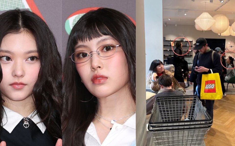 Image for NewJeans Haerin and Hyein spotted in Copenhagen with camera and staff as fans wonder if this signals a comeback