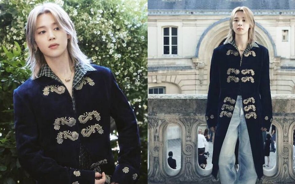 Image for BTS’s Jimin turns Paris into his own royal runway as fans call his Dior look a real life prince moment