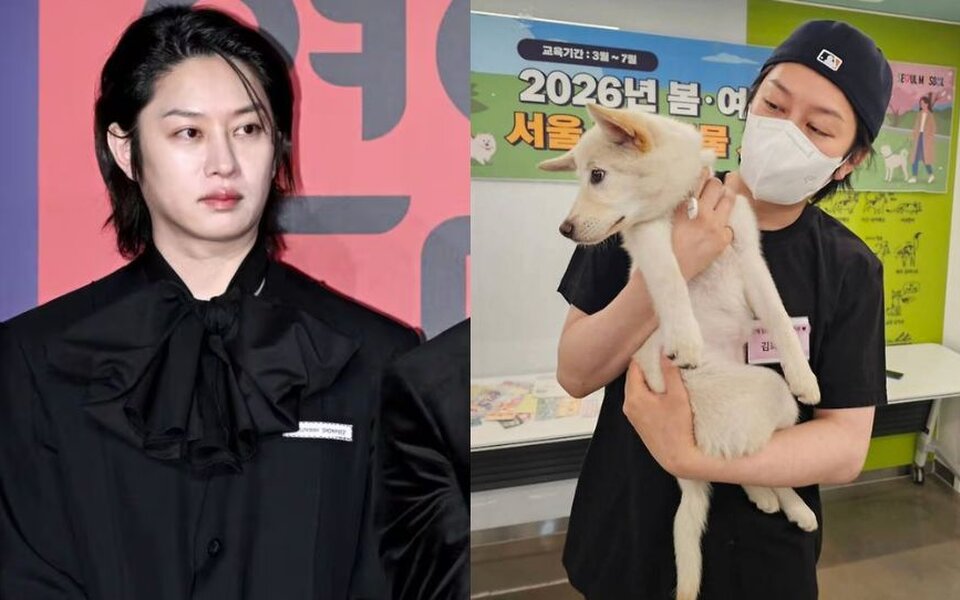 Super Junior’s Kim Hee Chul warms hearts after joining Ryeowook for abandoned dog volunteer work