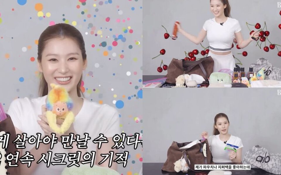 TWICE’s Sana reveals why she carries two pairs of the same headphones just to match her airport fashion