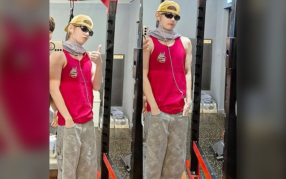 BTS’s V heads straight to the gym after returning to Korea from the 2026 FIFA World Cup performance