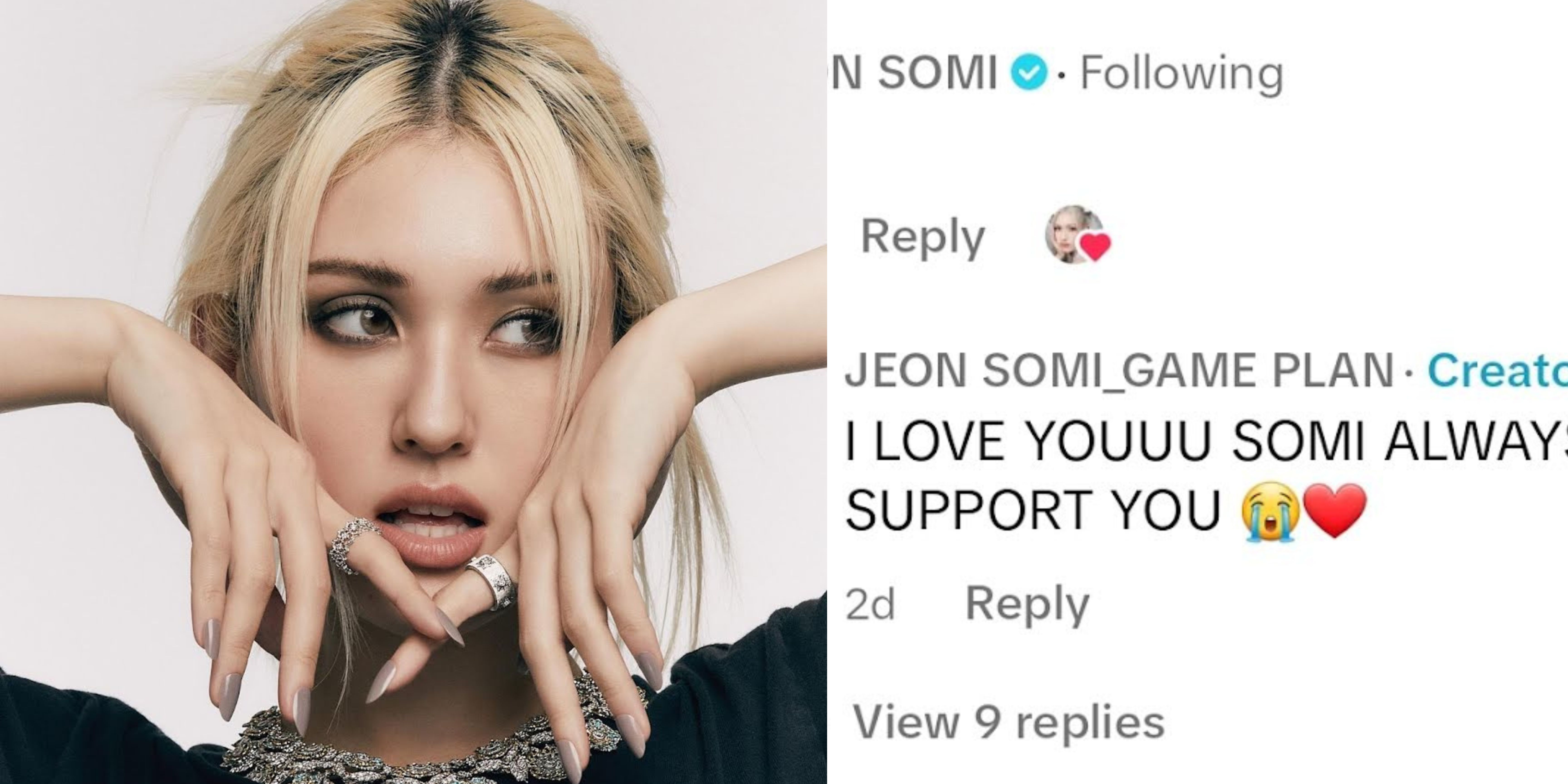 "Her reply is hillarious!" Jeon Somi Replies To A Supporter's "Threat" To Send Protest Trucks