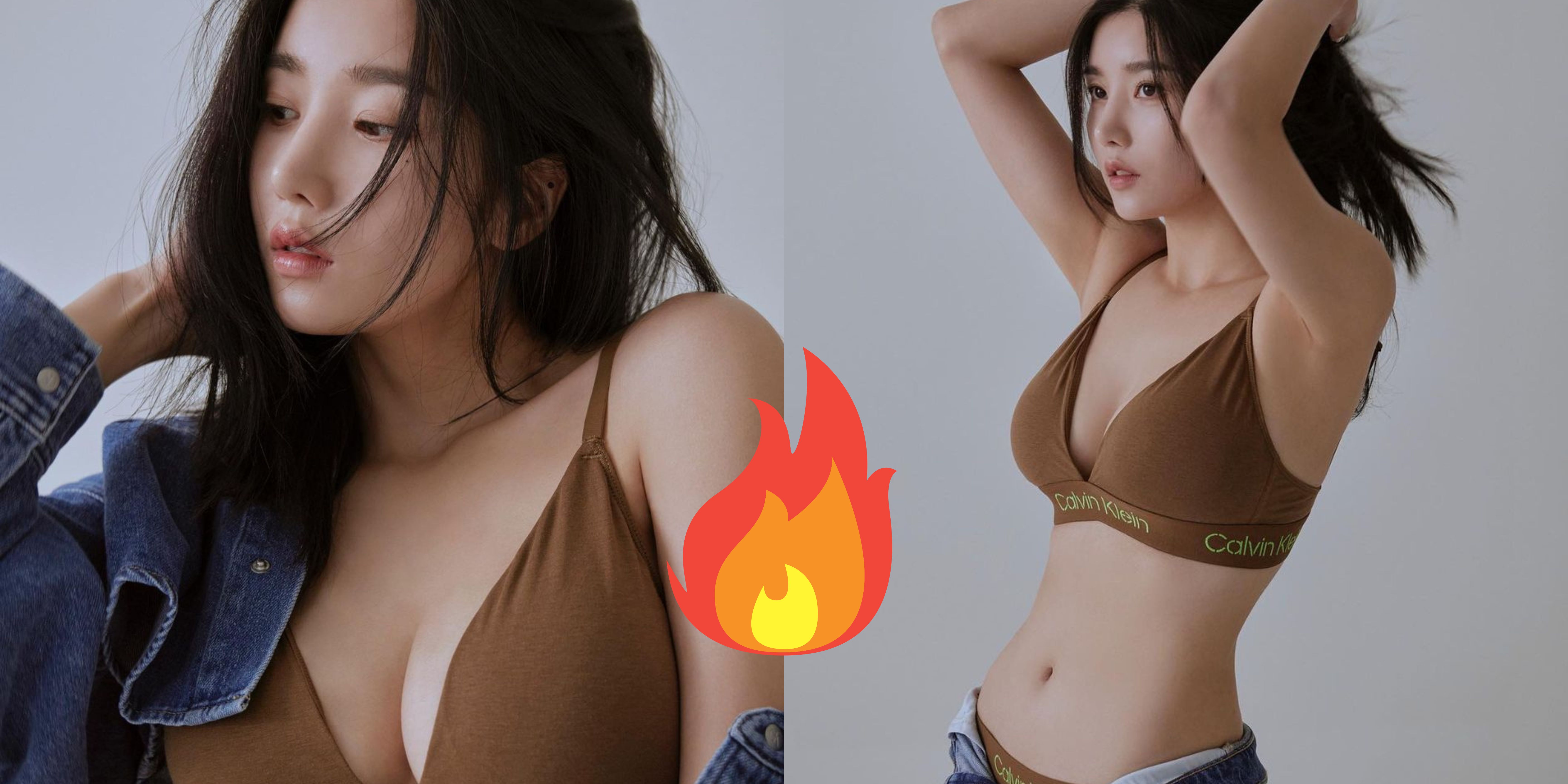 Kwon Eun Bi shares photos from her latest pictorial with Calvin Klein