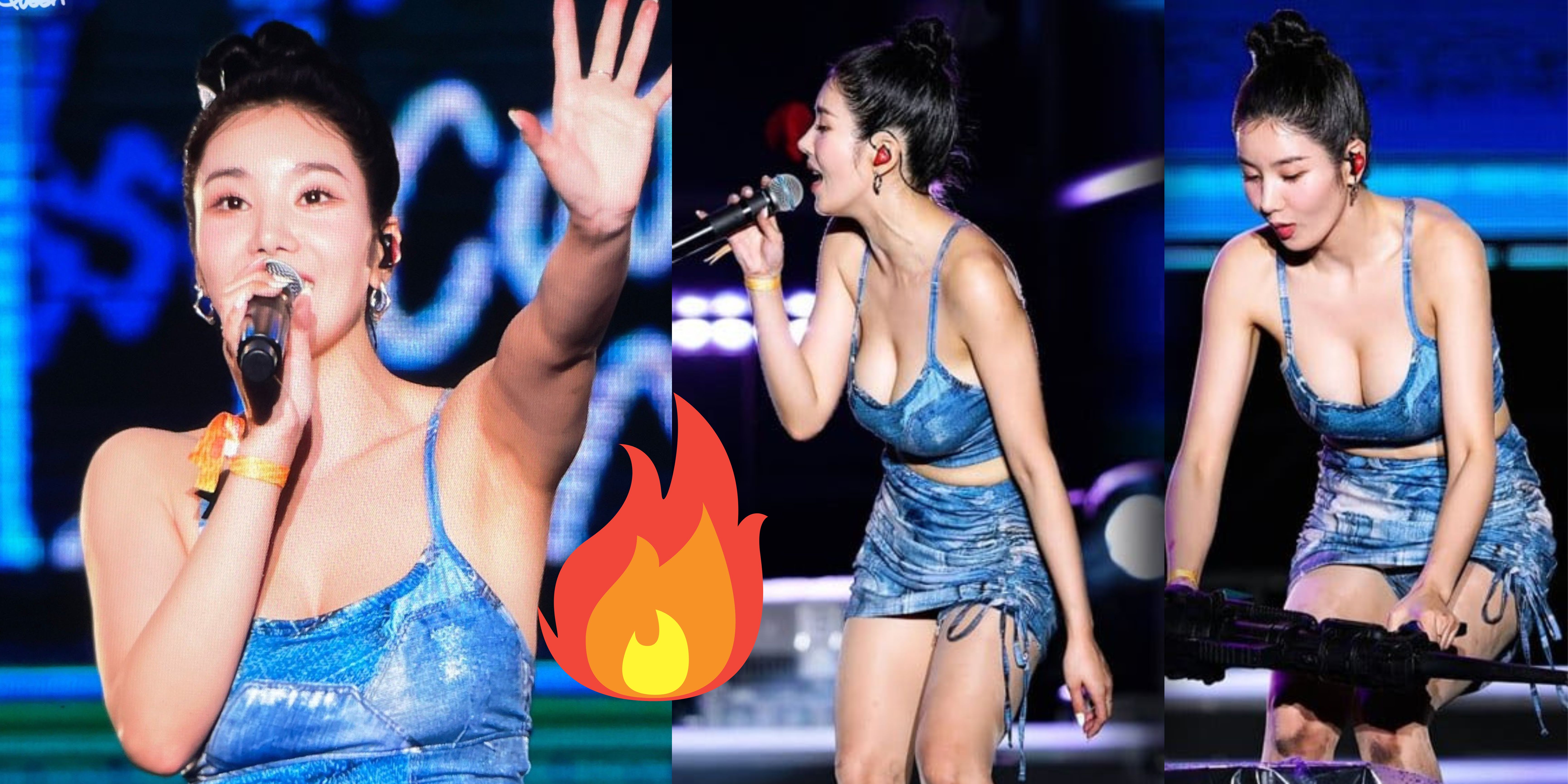 Kwon Eun Bi’s “revealing” fashion choice at “Cass Cool Festival” turns heads, drawing mixed reactions from netizens