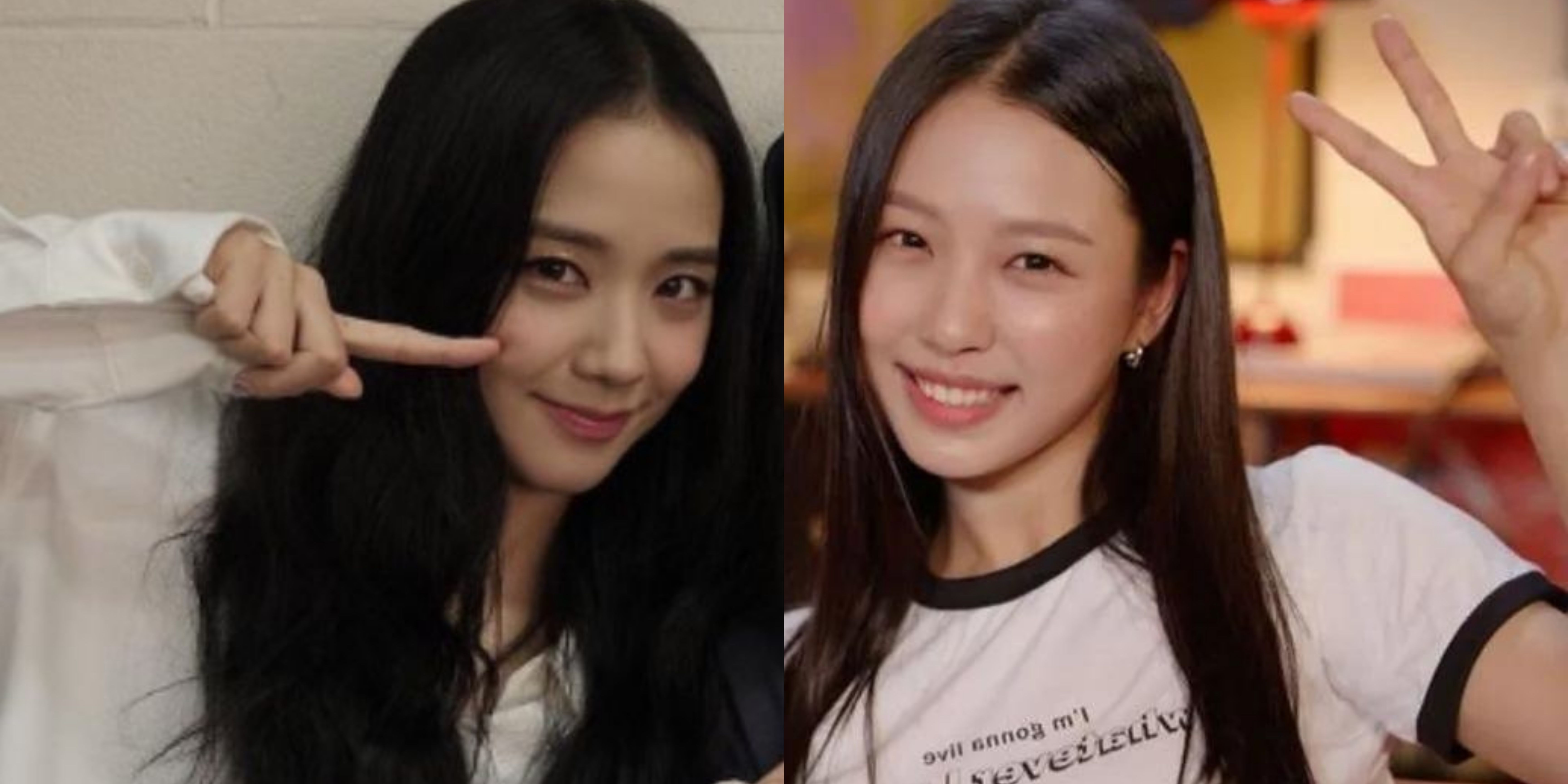 "It's been a long time!" — BLACKPINK's Jisoo and actress Go Min Si snap a picture while enjoying a dinner together