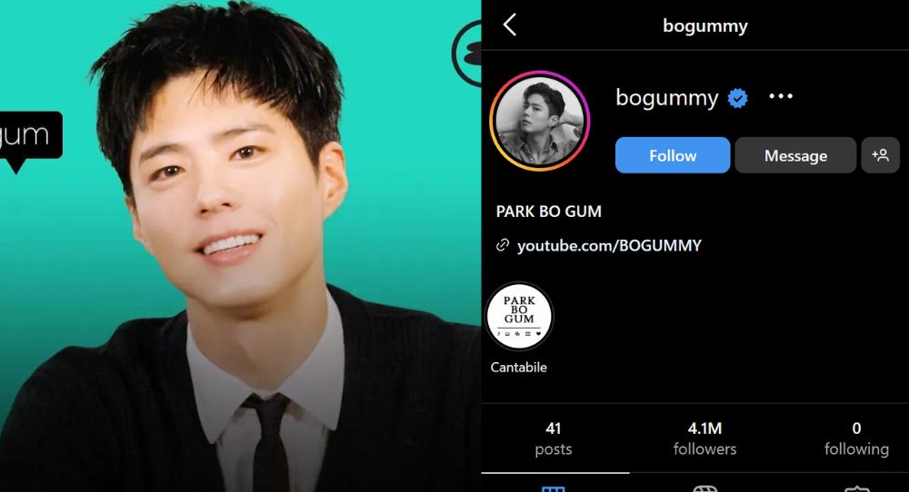 "It's alarming, so I have to do it" — Actor Park Bo Gum shares why he started Instagram