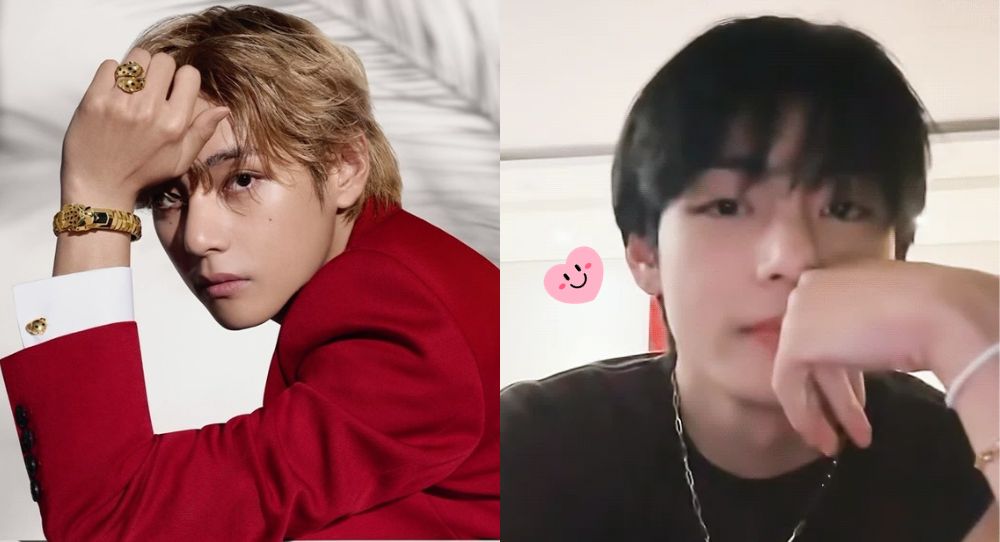 "Why is he so cute?" — BTS' V delights fans with new black hair and chats with them on Weverse Live