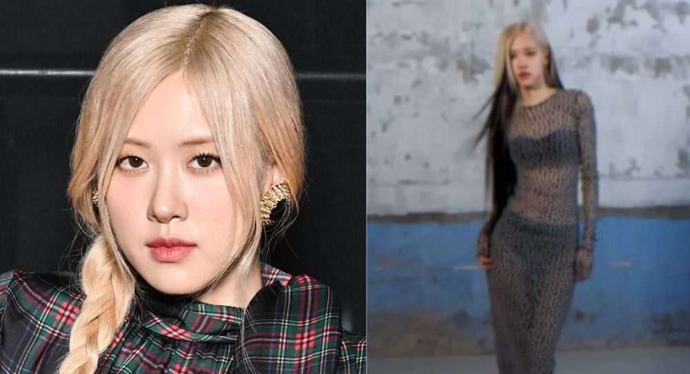 BLACKPINK's Rosé wows in daring transparent gown