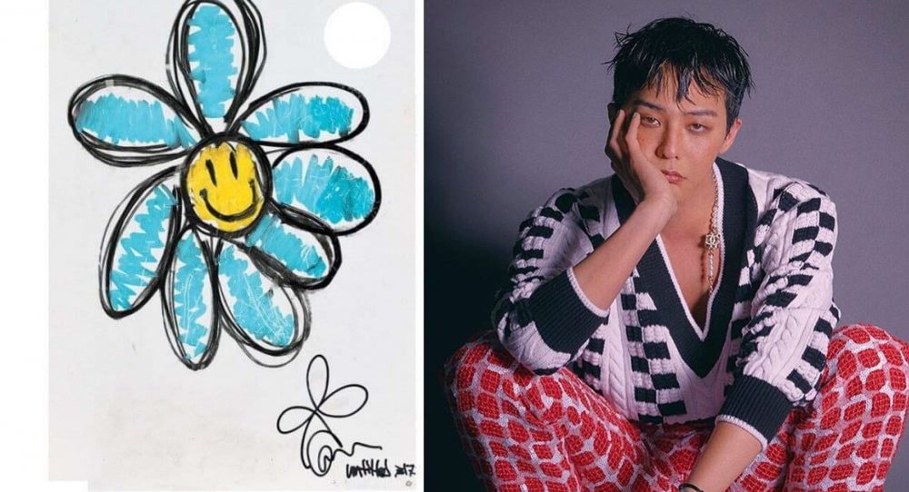 G-Dragon's Creative Stint Prosper as 'Youth is Flower' Artwork Hits Auction Block with a Starting Bid of "$23,000 USD"