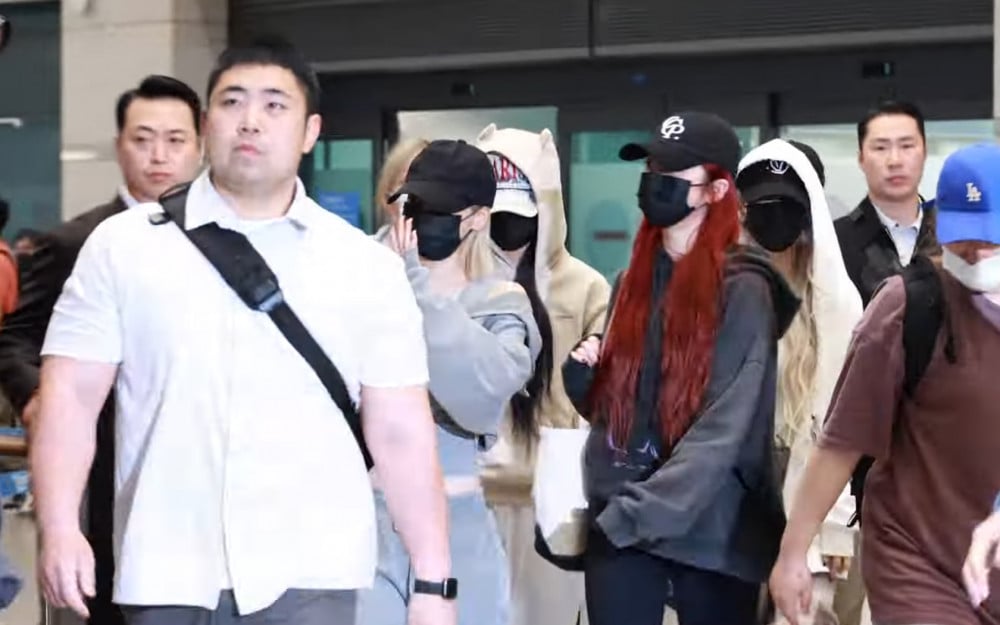 LE SSERAFIM Touches Down In Korea After Their Coachella Gigs