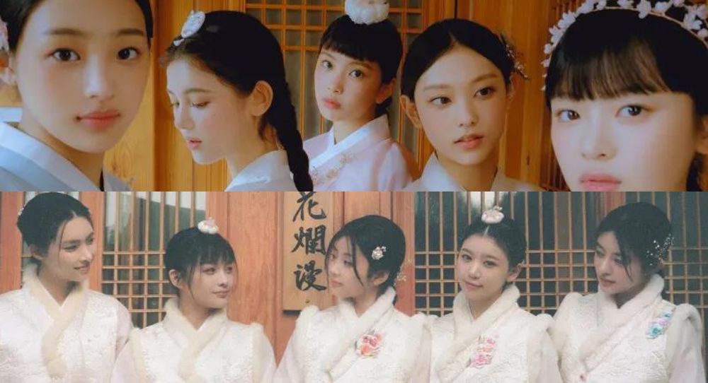 Korean Internet Users Accuse ILLIT of Copying NewJeans’ Unique Hanbok Photoshoot