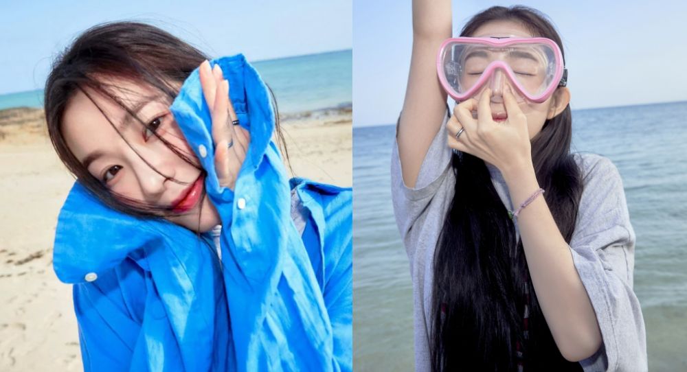 Red Velvet’s Irene is Happy in a Day of Swimming in Fresh Teaser Images for "1 Page of Irene" Photo Exhibition