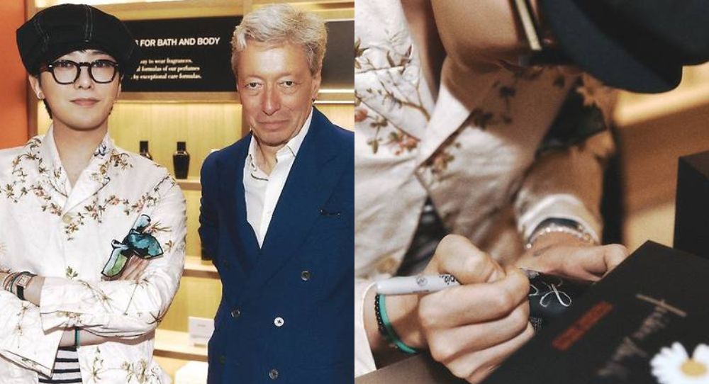 G-Dragon Met and Collaborated with Frederic Malle, Founder of his Favorite Perfume + Makes Comeback Announcement