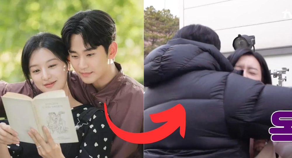 Kim Soo Hyun spotted sharing a warm hug with Kim Ji Won on the final filming of 'Queen of Tears'