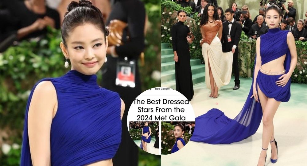 BLACKPINK’s Jennie Declared as "Best Dressed Celebrity" at Met Gala 2024 by Billboard, Rolling Stone, and Numerous Global Fashion Magazines