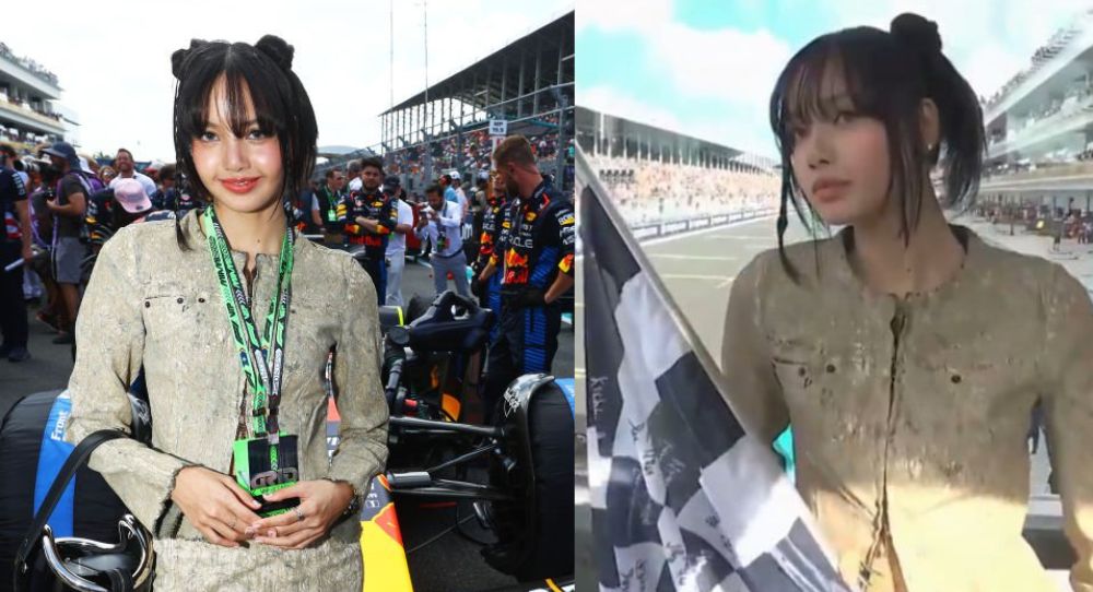 BLACKPINK's Lisa Makes History at 2024 F1 Miami Grand Prix, Poses with Max Verstappen