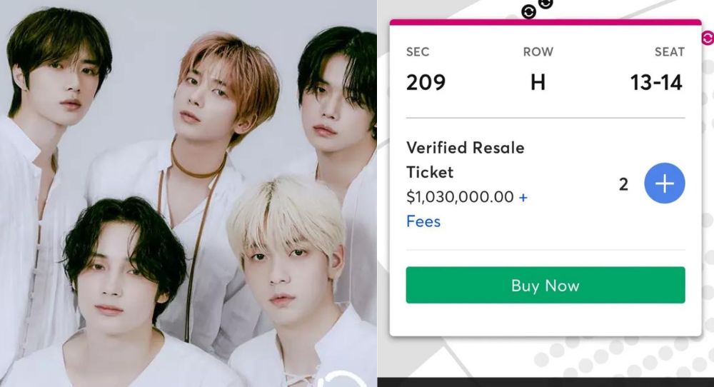 TXT Concert Tickets Hit Eye-Popping Million-Dollar Prices on Resale Platforms