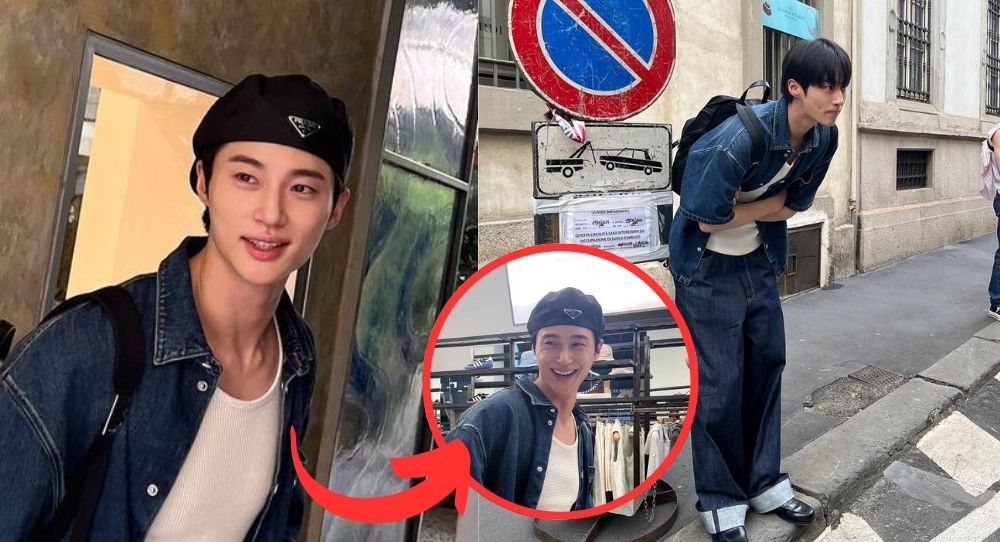'Lovely Runner' star Byeon Woo Seok turns heads on the streets of Milan with his exceptional visuals