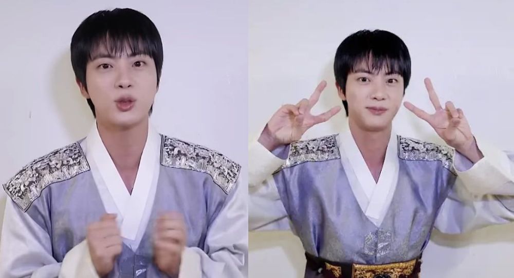 BTS’s Jin Marks His First Chuseok After Military Service with Hanbok and Warm Greetings