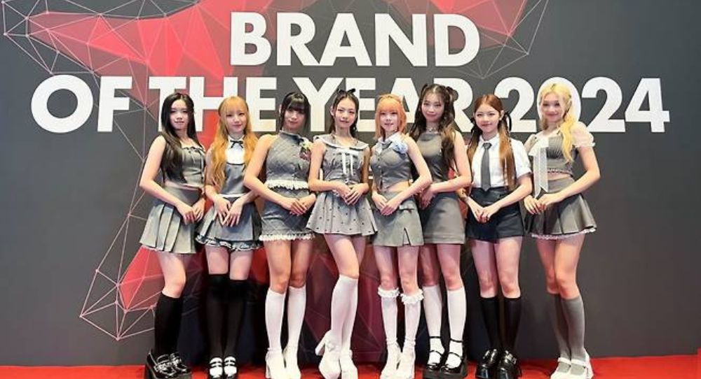UNIS Makes Mark as 'Rookie Girl Group of the Year' at 2024 Brand of the Year Awards