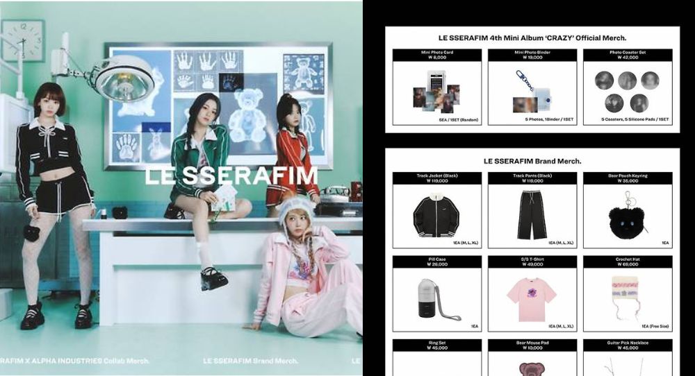 LE SSERAFIM Drops Exciting New Merchandise with JanSport and ALPHA INDUSTRIES Collaboration