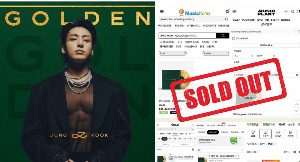 BTS Jungkook's 'GOLDEN' LP Sells Out on Pre-Order Day and Tops Bestseller Charts