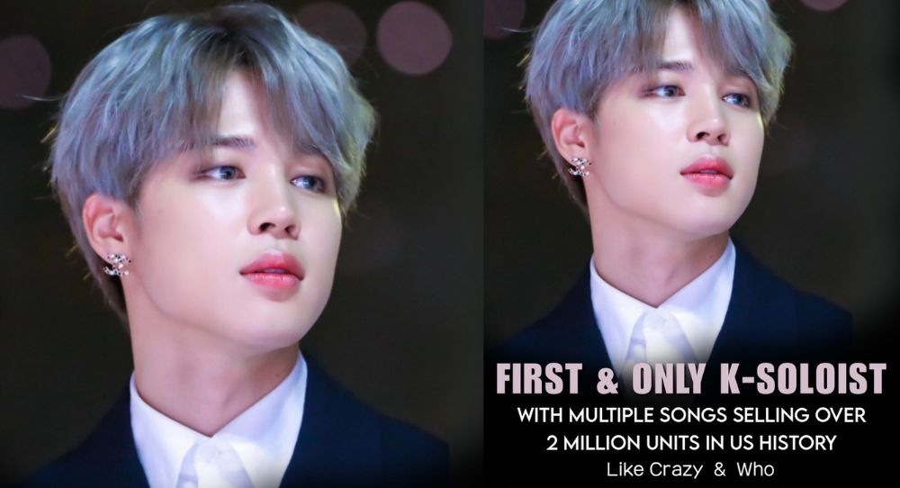 BTS’ Jimin Makes History with 'Who'—First K-Pop Soloist with TWO RIAA 'Double Platinum' Songs!