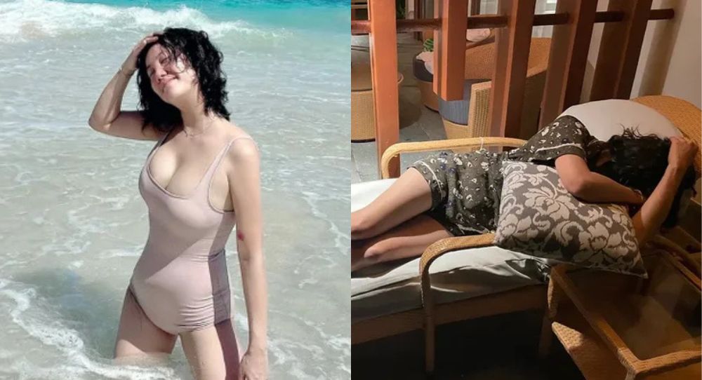 Go Eun Ah Shows Off Her Stunning Legs even while Lying Down — Fans Can’t Get Over Her Flawless and Glamorous Figure