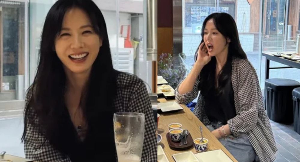 Son Ye Jin shows off her glowing beauty during night out at restaurant while taking a break from mom life