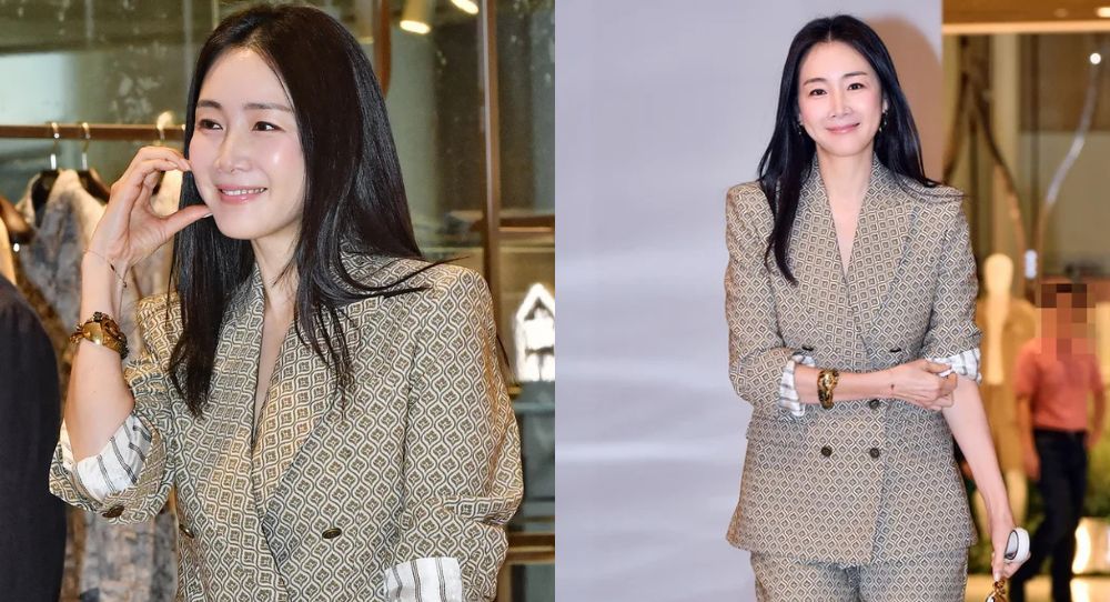 Choi Ji Woo stuns everyone at 49, pulling off a deep-cut suit and looking like a mannequin