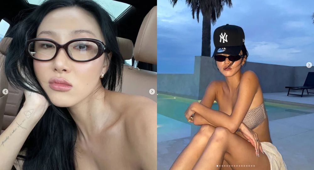 Image for Hwasa completely transforms from gopchang queen to summer goddess in stunning new bikini photos