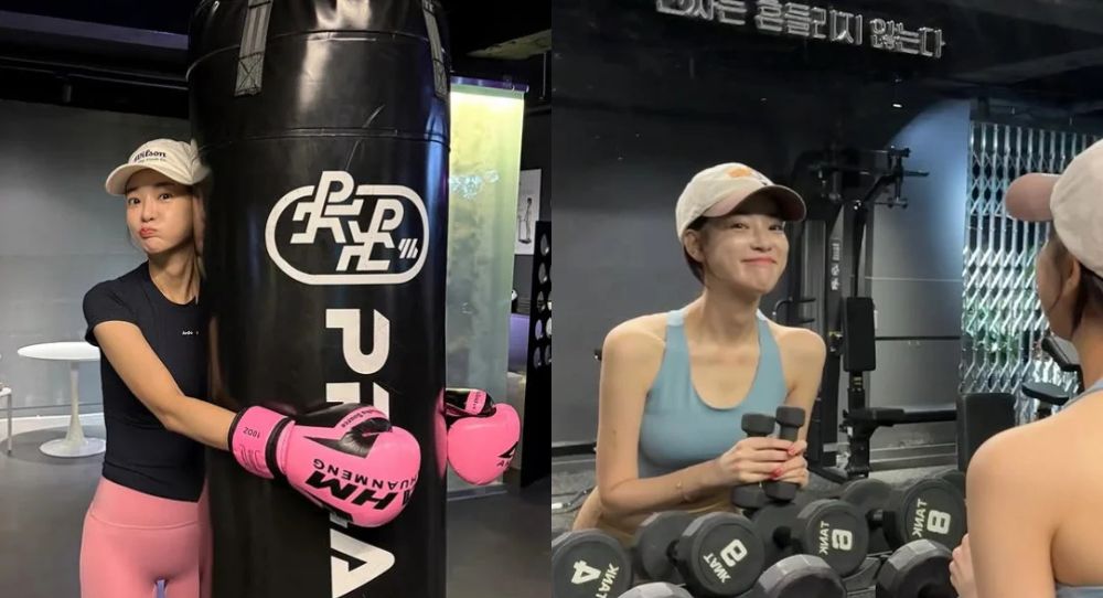 Lee Joo Yeon says goodbye to her super skinny body and shows off strong new gym look in inspiring fitness journey