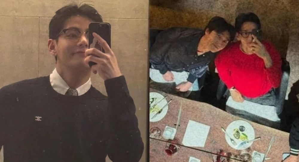 BTS’s V (Kim Tae Hyung) reunites with bestie Park Seo Joon for another fun night out