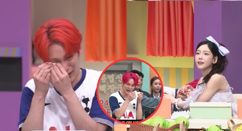 SHINee’s Key secretly checks phone during filming and breaks down in Taeyeon’s arms after finding out he won 1st place