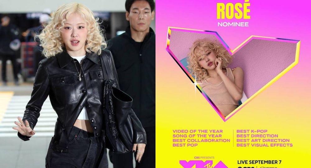 BLACKPINK’s Rosé joins Lady Gaga and Bruno Mars at top of VMA nominations