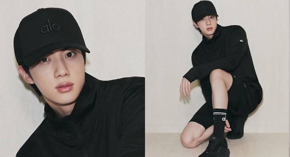 BTS's Jin shows off chic, elegant, and cozy sides all at once in Alo’s latest fall collection shoot