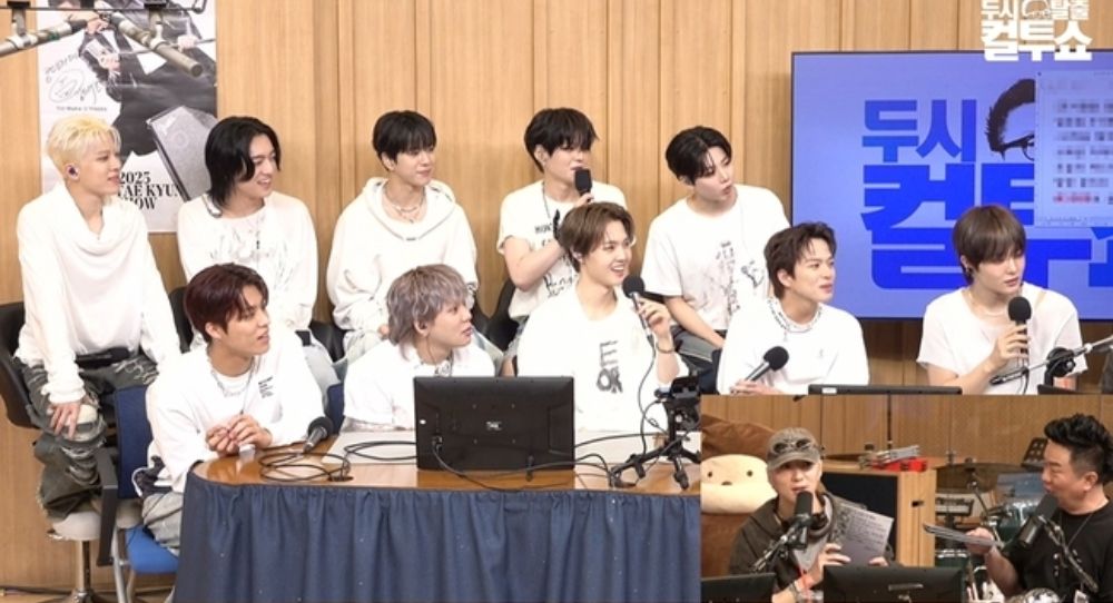 WINNER’s Kang Seung Yoon shows love for YG juniors TREASURE, gives advice on love songs and promises them an omakase meal
