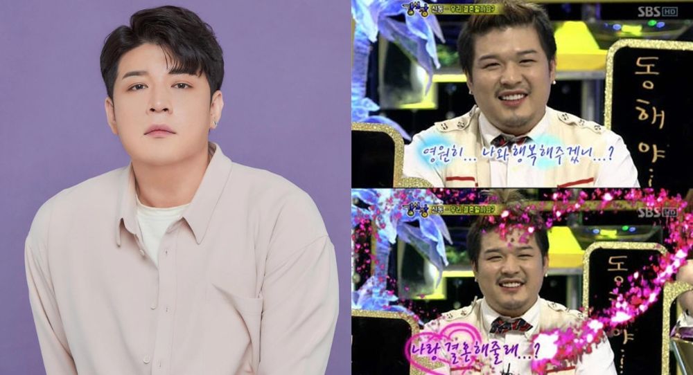 Shindong’s unexpected confession about divorce reminds fans of his unforgettable public proposal