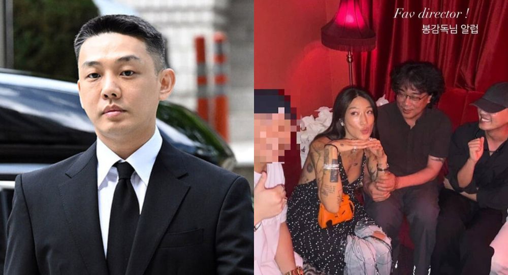 Image for Actor Yoo Ah In makes public appearance at party after drug conviction, photo with Bong Joon Ho and Peggy Gou goes viral