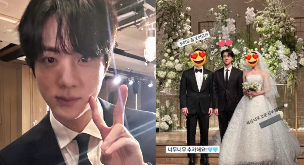BTS’s Jin turns wedding into a star-studded event with his sudden appearance — guests say “the whole venue went wild”