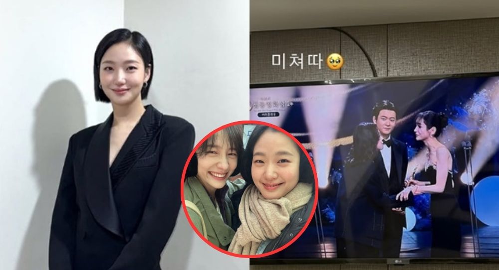Kim Go Eun’s backstage reaction to Park Ji Hyun winning Best Supporting Actress lights up the internet
