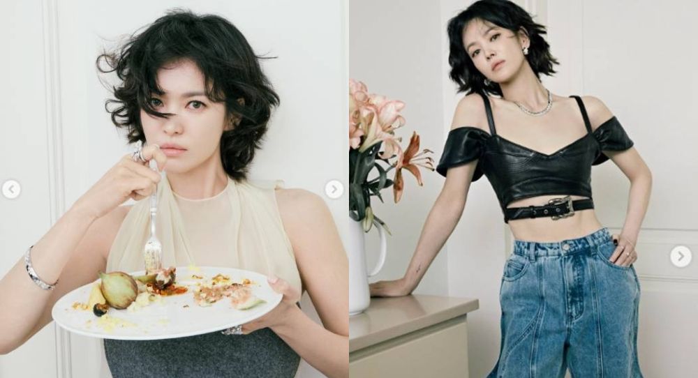 Song Hye Kyo debuts a fierce new pictorial style and her unexpected abs reveal instantly grabs attention